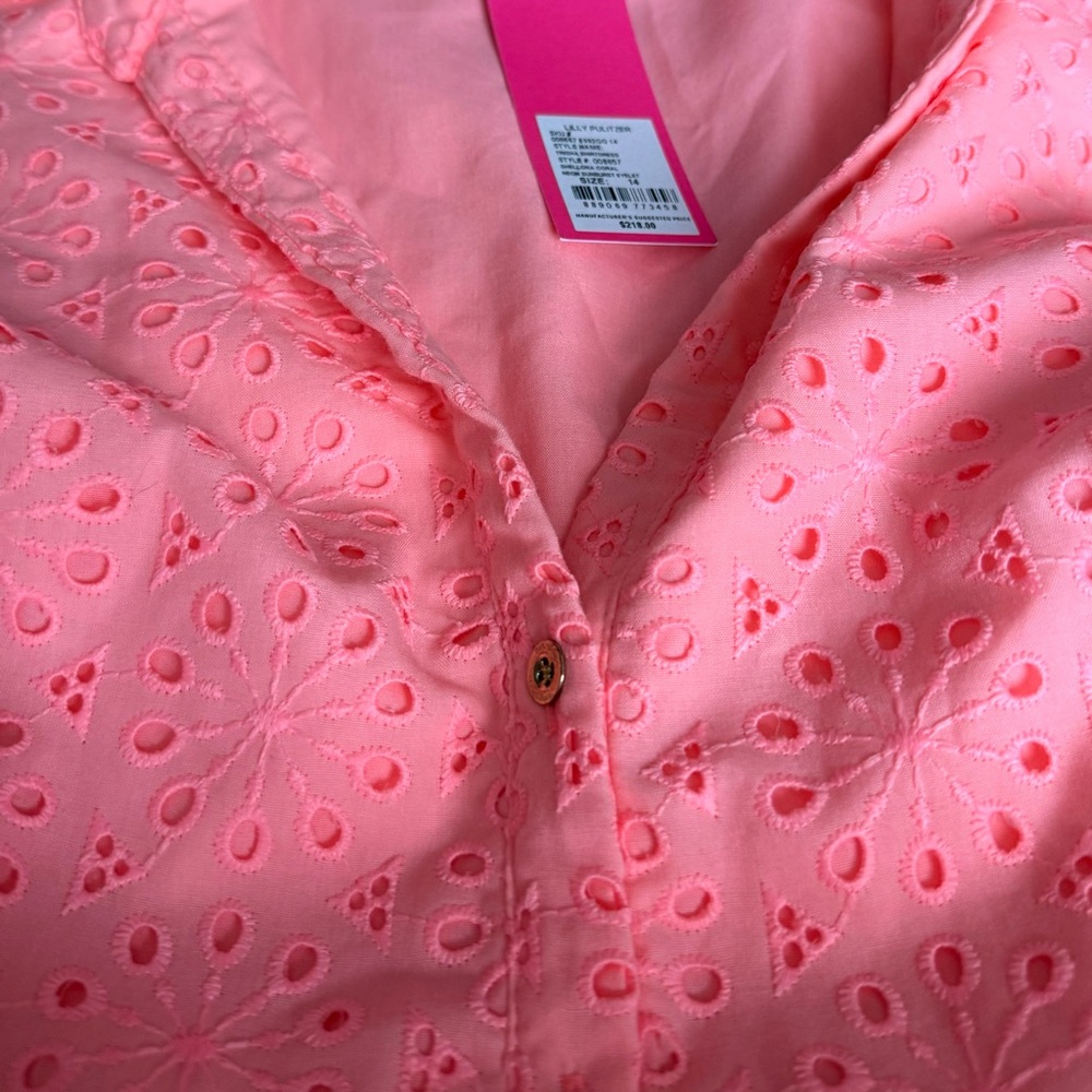 NWT Lilly Pulitzer Trishna Shirtdress with Belt - Picture 6 of 14